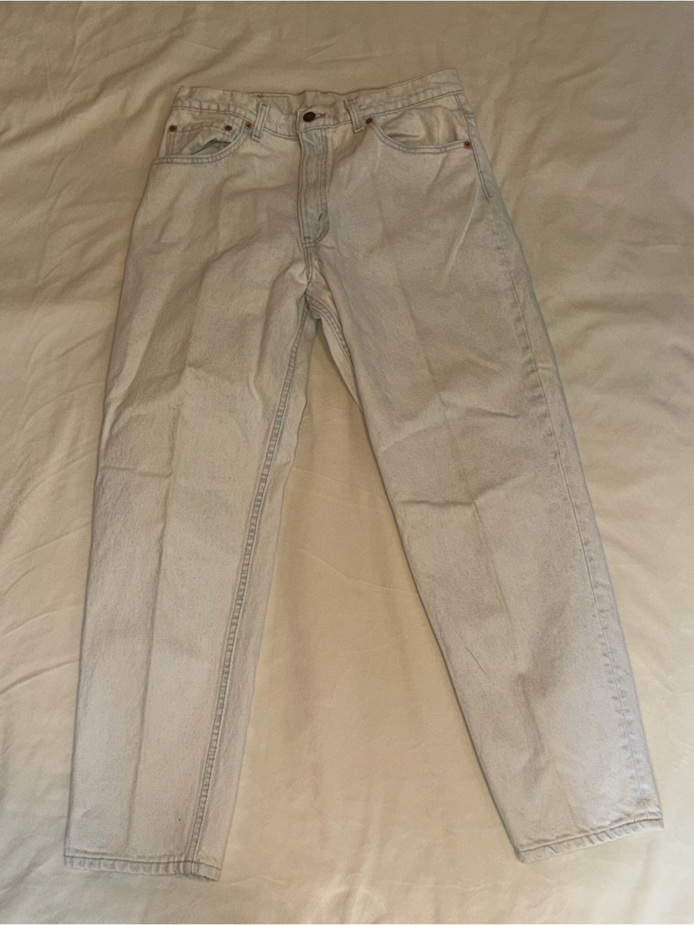 Levi's 501's Men's Light Wash Straight Jeans